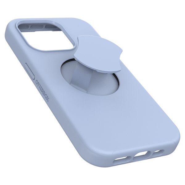 OtterBox Coque Otter + Pop Symmetry iPhone 15 Pro - Bleu