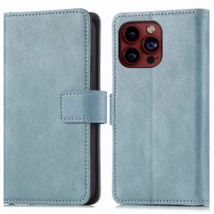 imoshion Étui de télephone portefeuille Apple iPhone 15 Pro Max - Bleu clair