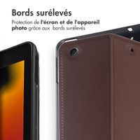 Accezz Coque tablette Classic Apple iPad 9 (2021) 10.2 pouces / iPad 8 (2020) 10.2 pouces / iPad 7 (2019) 10.2 pouces - Marron
