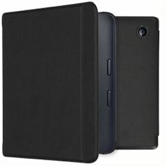 imoshion Étui de liseuse portefeuille Slim Hard Kobo Libra 2 / Tolino Vision 6 - Noir