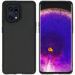 imoshion Coque Couleur Oppo Find X5 5G - Noir
