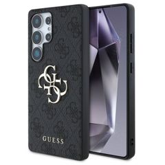 Guess Coque 4G Metal Logo Backcover Samsung Galaxy S25 Ultra - Noir