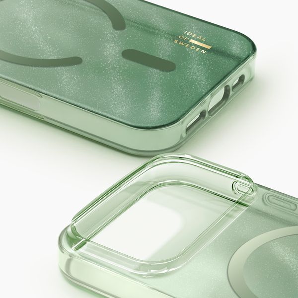 iDeal of Sweden Coque Clear MagSafe Apple iPhone 17 Pro - Sage Green