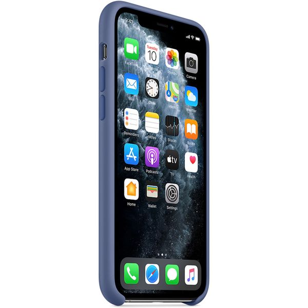Apple Coque en silicone Apple iPhone 11 Pro - Linen Blue