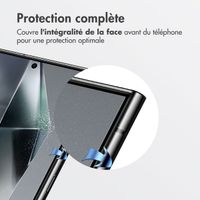 Accezz Protecteur d’écran en verre trempé + Applicateur Samsung Galaxy S24 Ultra