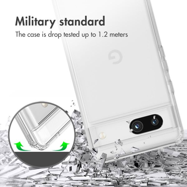 Accezz Coque Xtreme Impact Google Pixel 7a - Transparent