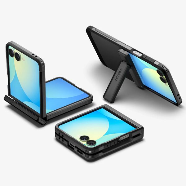 Spigen Coque Tough Armor Pro MagFit Samsung Galaxy Z Flip 7 - Noir