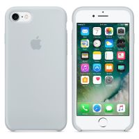 Apple Coque en silicone Apple iPhone SE (2022 / 2020) / 8 / 7 - Mist Blue