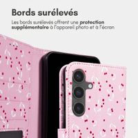 imoshion Étui de télephone portefeuille Design Samsung Galaxy S24 - Blush Berries
