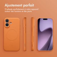 imoshion Coque Couleur avec MagSafe Apple iPhone 17 - Neon Orange