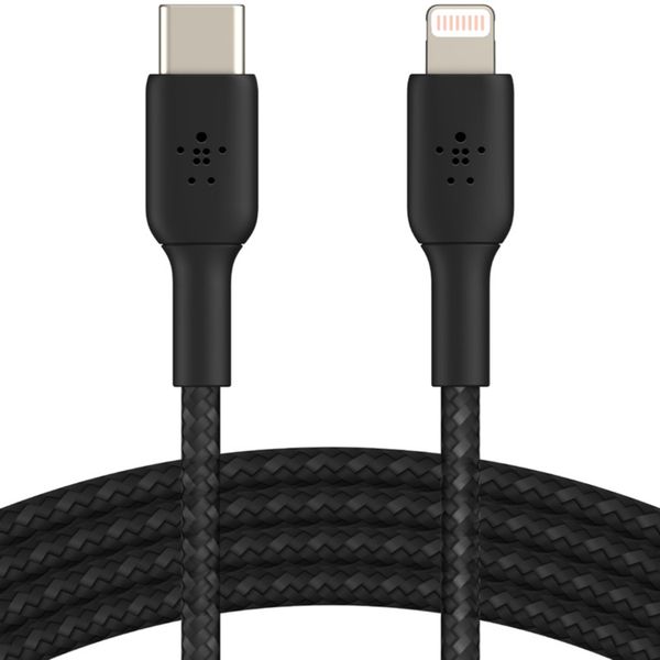 Belkin Boost↑Charge™ Braided Lightning vers câble USB-C - 1 mètre