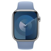 Apple Sport Band Apple Watch Series 1 á 10 / SE / Ultra (2) (44/45/46/49 mm) - Taille M/L - Winter Blue