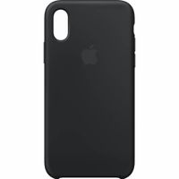 Apple Coque en silicone Apple iPhone Xs / X - Noir