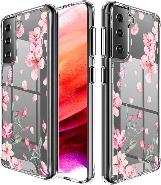 imoshion Coque Design Samsung Galaxy S21 FE - Fleur - Rose