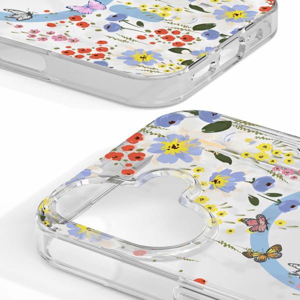iDeal of Sweden Coque Clear MagSafe Apple iPhone 16 - Artistic Garden