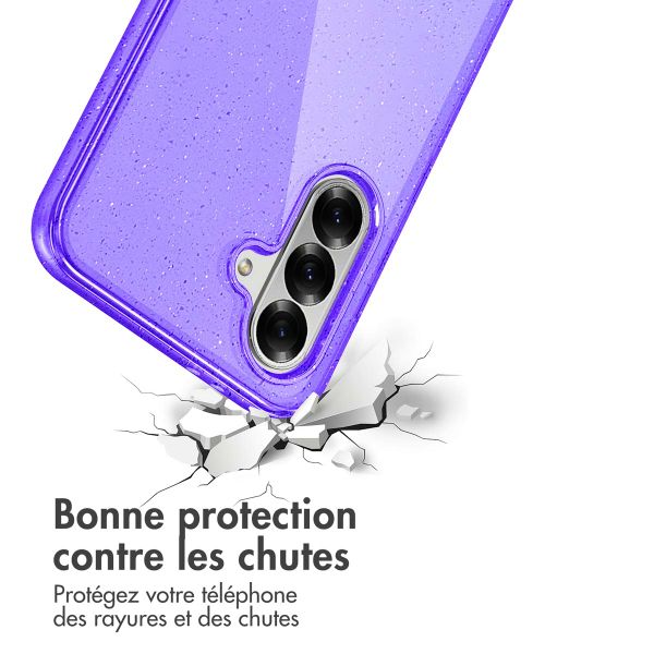 imoshion Coque Pailletée Samsung Galaxy A56 - Paillettes Violet