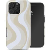 Selencia Coque arrière Vivid avec MagSafe Apple iPhone 16 Pro - Desert Waves Beige