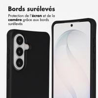 imoshion Coque arrière Color avec cordon amovible et MagSafe Samsung Galaxy S26 - Noir