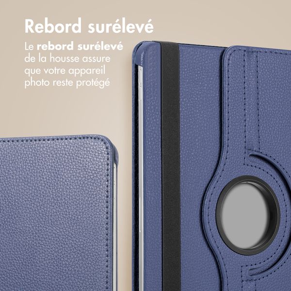 imoshion Coque tablette rotatif à 360° Lenovo Tab (2025) - Bleu foncé