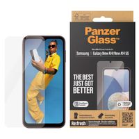 PanzerGlass ﻿Film de protection d'écran anti-bactérien Refresh Ultra-Wide Fit avec applicateur Samsung Galaxy A15 (5G)