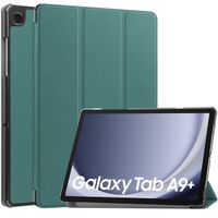 imoshion Coque tablette Trifold Samsung Galaxy Tab A9 Plus - Vert foncé