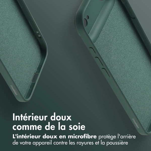 imoshion Coque Couleur avec MagSafe Apple iPhone Air - Vert foncé