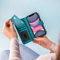 imoshion Porte-monnaie de luxe iPhone 13 Pro Max - Turquoise