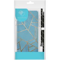 imoshion Coque Design avec cordon Samsung Galaxy A51 - Blue Graphic