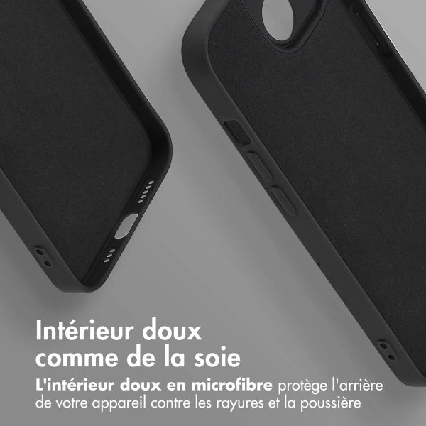 imoshion Coque Couleur avec MagSafe Apple iPhone 14 - Noir