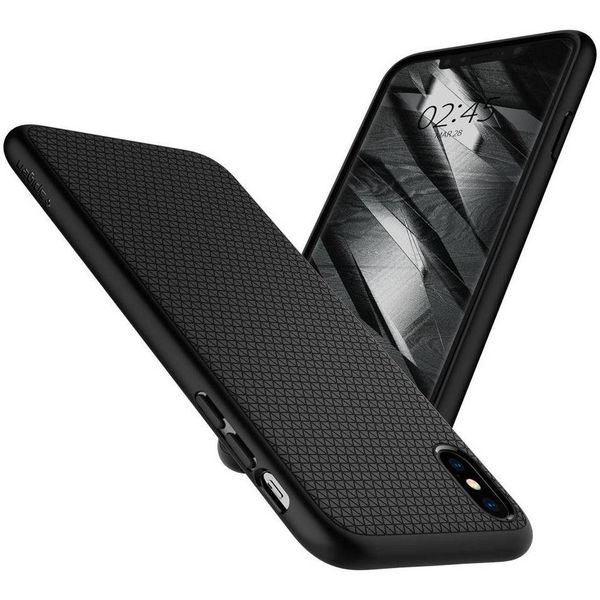 Spigen Coque Liquid Air™ Apple iPhone X / Xs - Noir