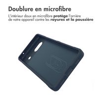 imoshion Coque arrière EasyGrip Google Pixel 7a - Bleu foncé