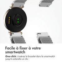 imoshion Bracelet magnétique milanais Garmin Lily 2 - Argent