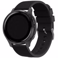 imoshion Bracelet en silicone - Connexion universelle de 22 mm - Noir