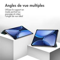 imoshion Coque tablette Trifold OnePlus Pad 2 Pro / Pad 3 - Vert foncé