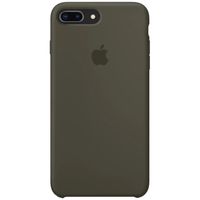 Apple Coque en silicone Apple iPhone 8 Plus / 7 Plus - Dark Olive