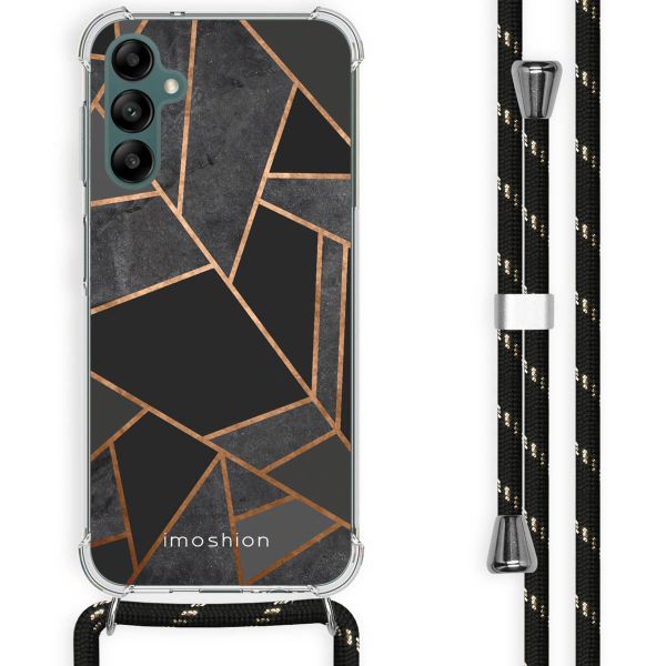 imoshion Coque Design avec cordon Samsung Galaxy A14 (5G/4G) - Black Graphic