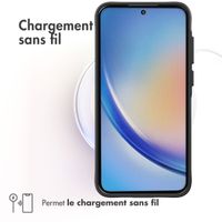 imoshion Rugged Hybrid Carbon Case Samsung Galaxy A55 - Noir