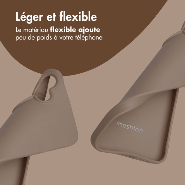 imoshion Coque Couleur Samsung Galaxy S24 FE - Marron