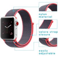 imoshion Bracelet en nylon Apple Watch Series 1-10 / SE / Ultra (2) - 42/44/45/46/49 mm