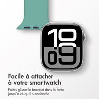 imoshion Bracelet infirmier en silicone Apple Watch Series 1 t/m 9 / SE (38/40/41 mm) | Series 10 / 11 (42 mm) - Vert