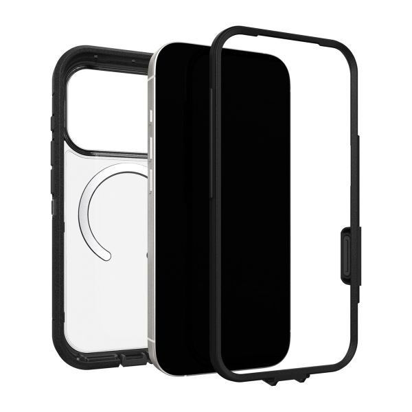 OtterBox Coque arrière Defender Pro XT Magnets Apple iPhone 17 Pro - Clear / Black