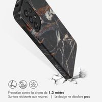Selencia Aurora Coque Fashion Samsung Galaxy A33 - Onyx Black Marble