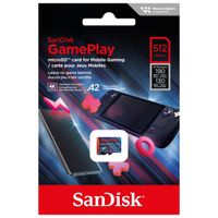 SanDisk microSD Gameplay - 512GB - UHS-I/U3/Full HD/4K UHD