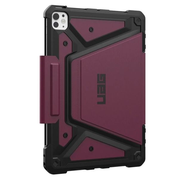 UAG Étui de tablette portefeuille Metropolis SE iPad Pro 13 (2024) M4 - Bordeaux