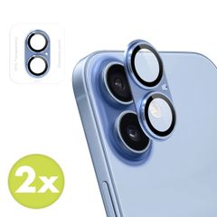 imoshion Protection Caméra en verre trempé 2 Pack Apple Apple iPhone 17 - Mist Blue