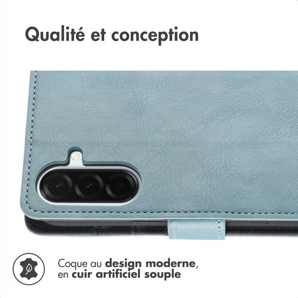 imoshion Étui de télephone portefeuille Samsung Galaxy A37 (5G) - Bleu clair