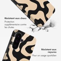 Selencia Coque arrière Vivid Samsung Galaxy A37 (5G) - Art Wave Black