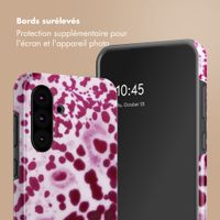 Selencia Coque arrière Vivid Samsung Galaxy A36 / A56 - Cosmic Orchid