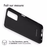 imoshion Coque Couleur Xiaomi Redmi Note 11 (4G) / Note 11S (4G) - Noir