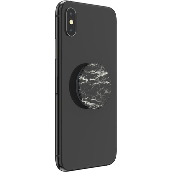 PopSockets Basic Grip - Black Modern Marble